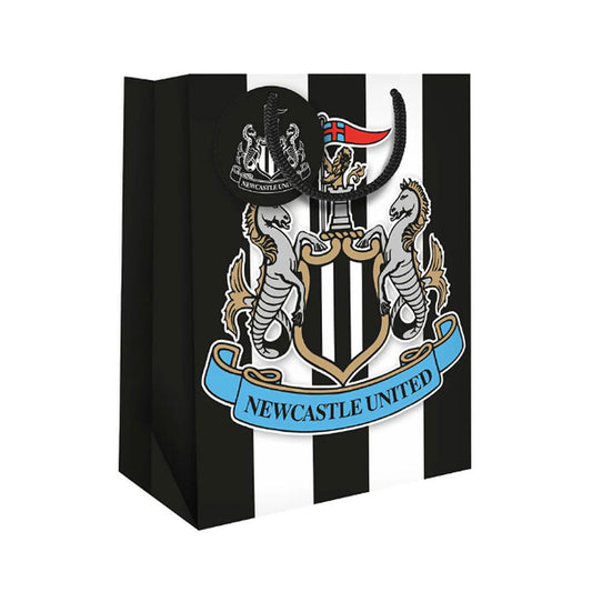 Gift bag with Newcastle United logo on a white background