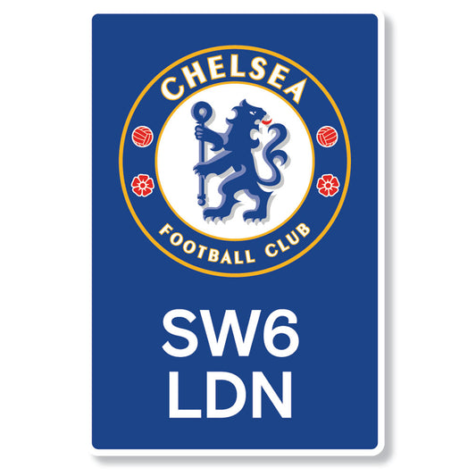 Chelsea FC Portrait LED Sign