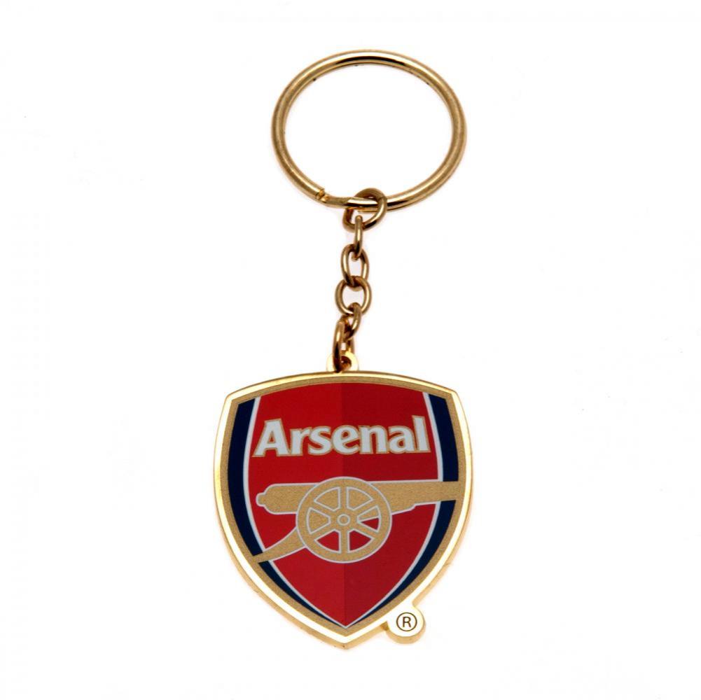 Arsenal Keyring & Badge Set