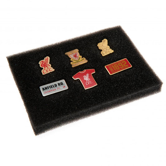 Liverpool FC 6 Piece Badge Set