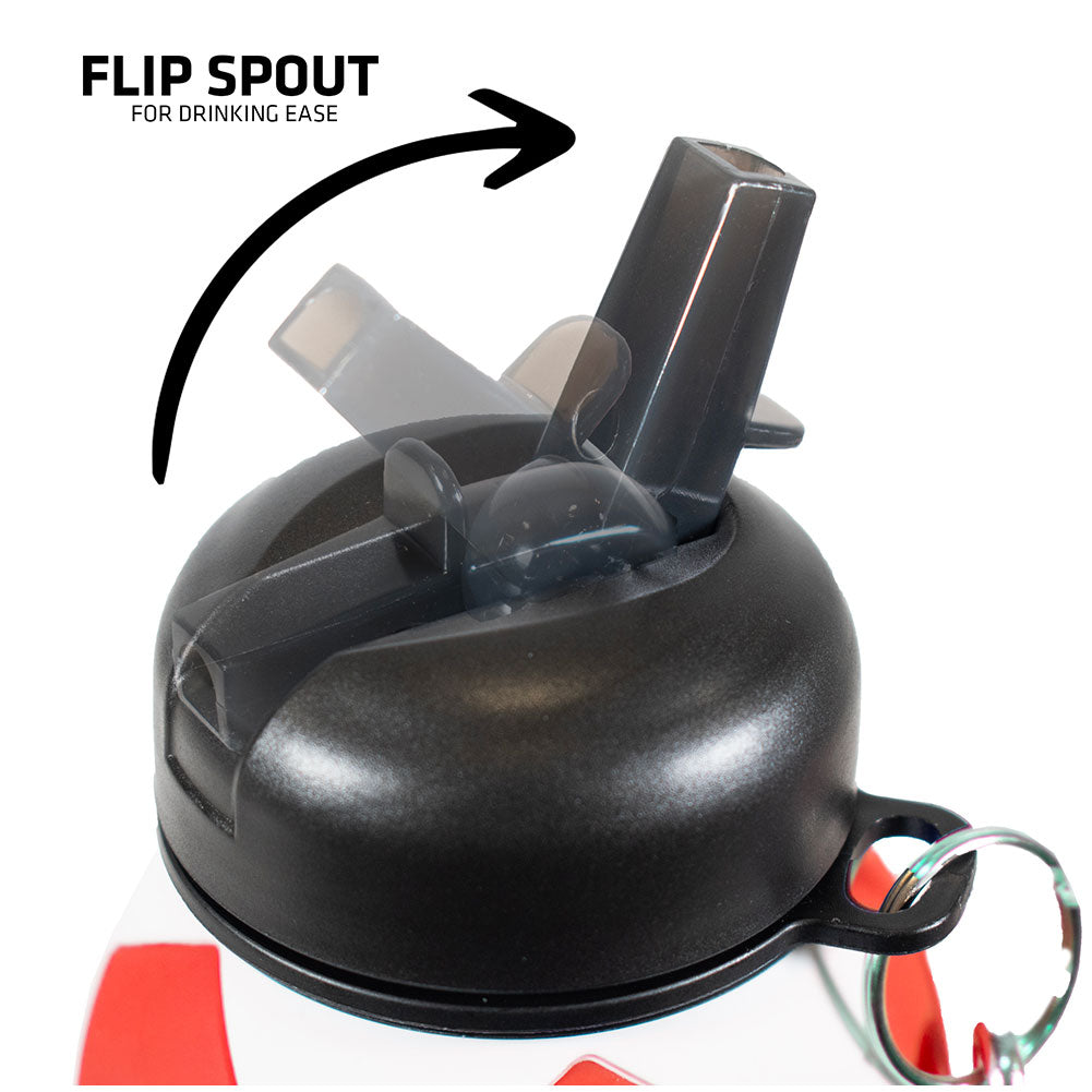 Arsenal Collapsible Football Drinks Bottle