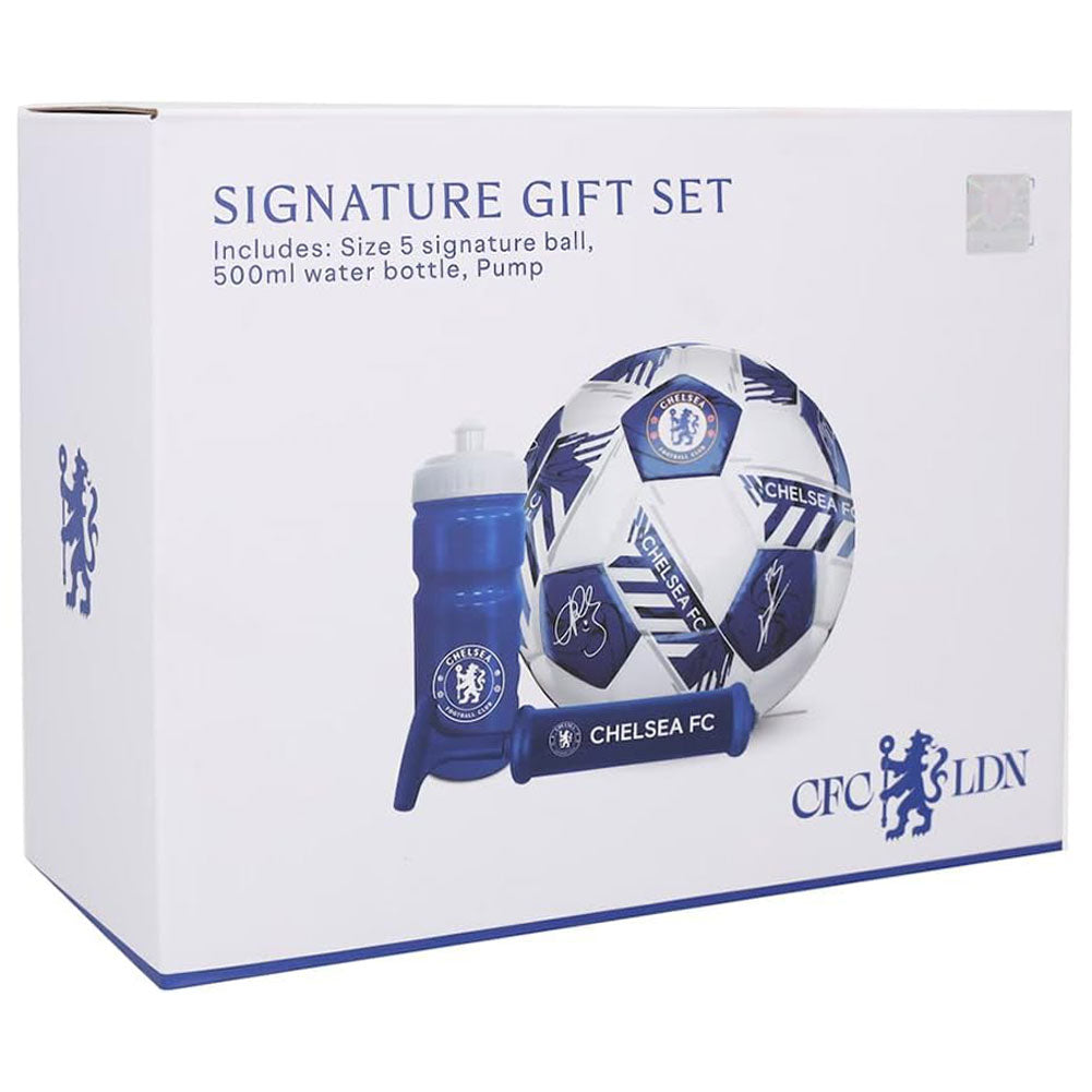 Chelsea FC signature gift set, alternate view - Football Gifts Online