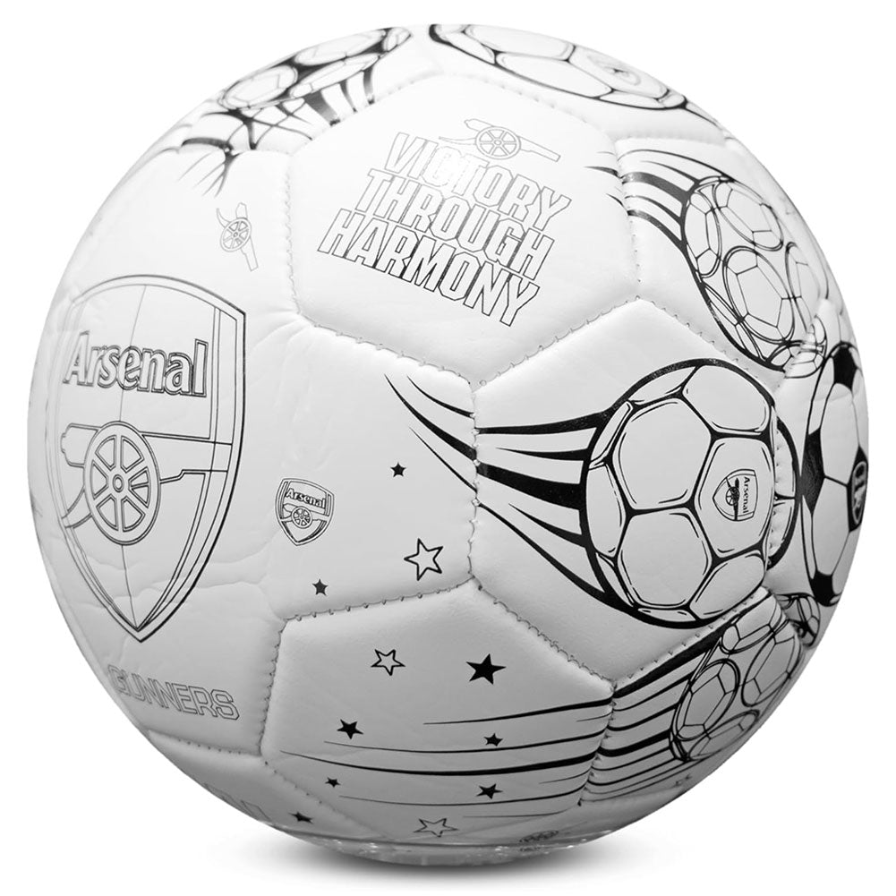 Arsenal FC ‘Colour In’ Mini Football Set