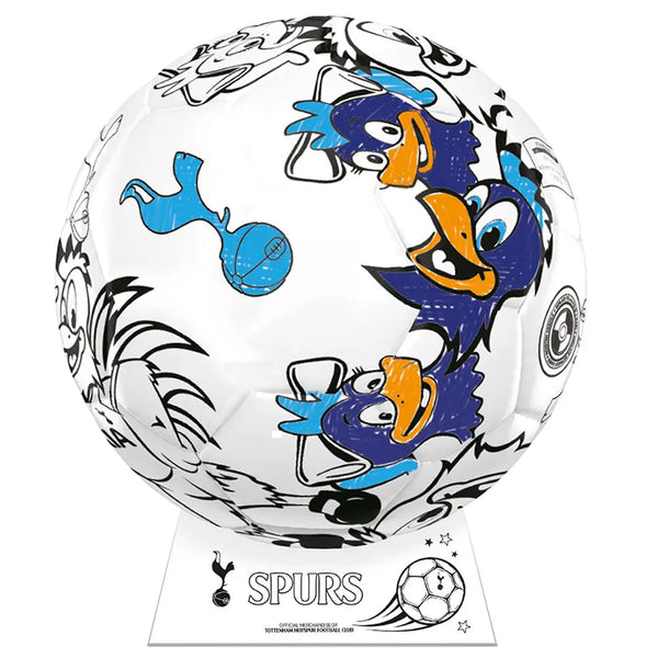 Tottenham Hotspur ‘Colour In’ Football Set | Gifts for Spurs Fans ...