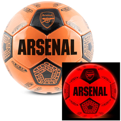 Orange Arsenal FC KLED glow football