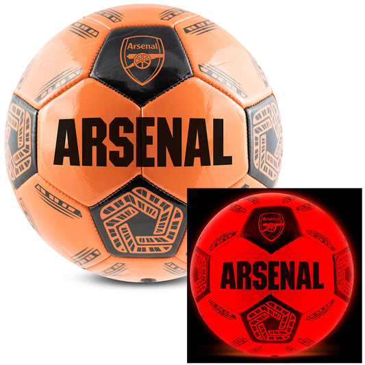 Orange Arsenal FC KLED glow football