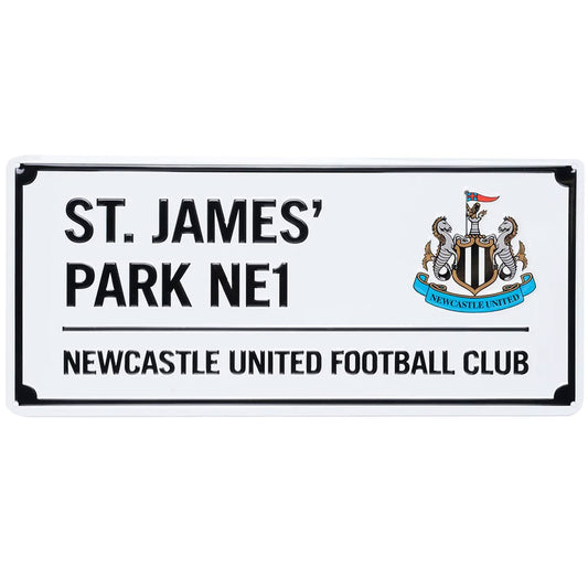 Newcastle United St James' Park Street Sign