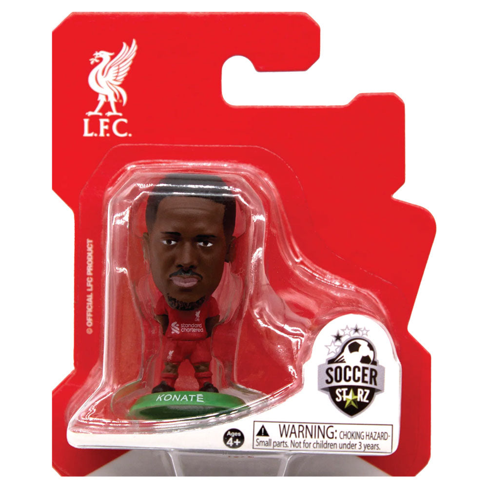 Liverpool FC Ibrahima Konaté SoccerStarz Figure (2025/26 Kit) Football Gifts Online