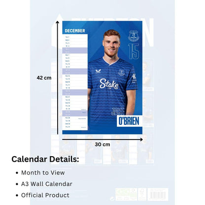 Everton A3 2026 Calendar