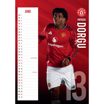 Manchester United A3 2026 Calendar