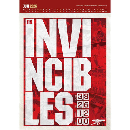 Arsenal Deluxe 2026 Calendar