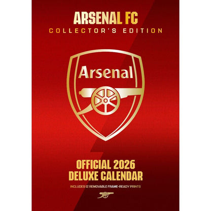 Arsenal FC 2026 Deluxe Calendar