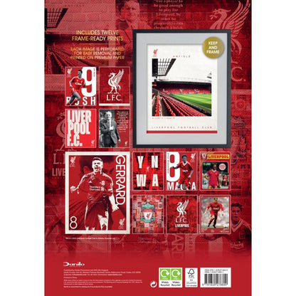 Liverpool FC Deluxe 2026 Calendar