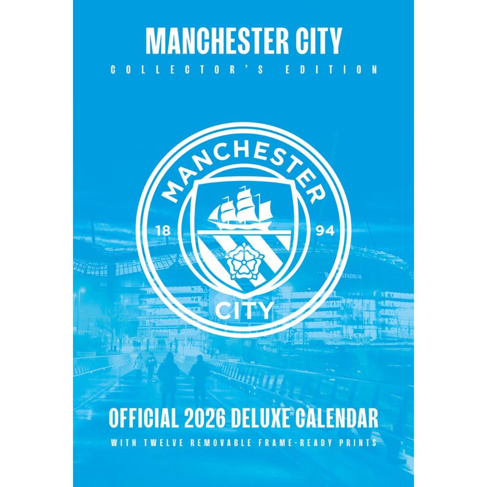 Manchester City 2026 Deluxe Calendar
