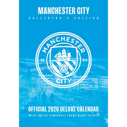 Manchester City 2026 Deluxe Calendar