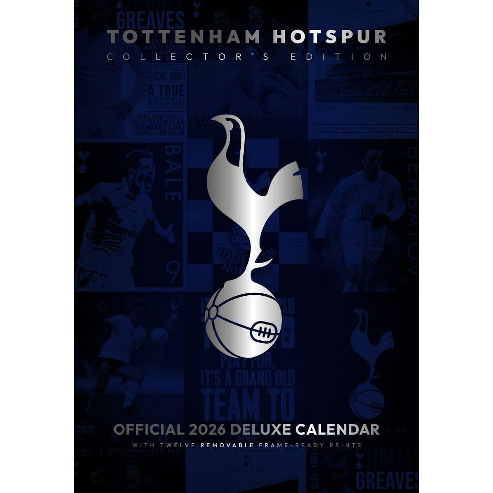 Tottenham Hotspur Deluxe 2026 Calendar | Online Tottenham Hotspur Shop ...