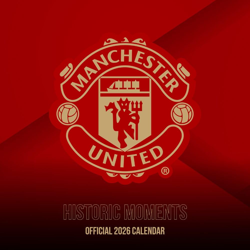 Manchester United 2026 Calendar, Diary & Pen Musical Box Set