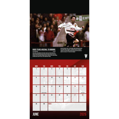 Manchester United 2026 Calendar, Diary & Pen Musical Box Set