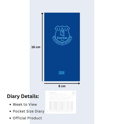 Everton 2026 Slim Diary