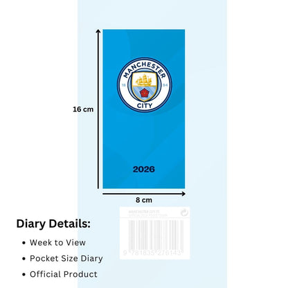 Manchester City 2026 Slim Diary
