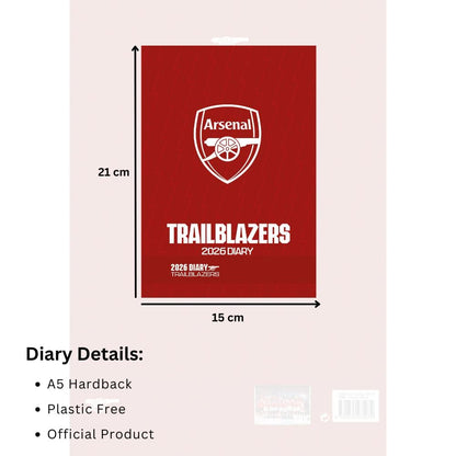 Arsenal 2026 A5 Diary