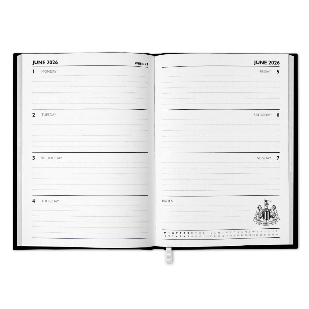 Newcastle United 2026 A5 Diary