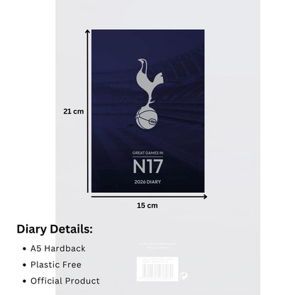 Tottenham Hotspur 2026 A5 Diary