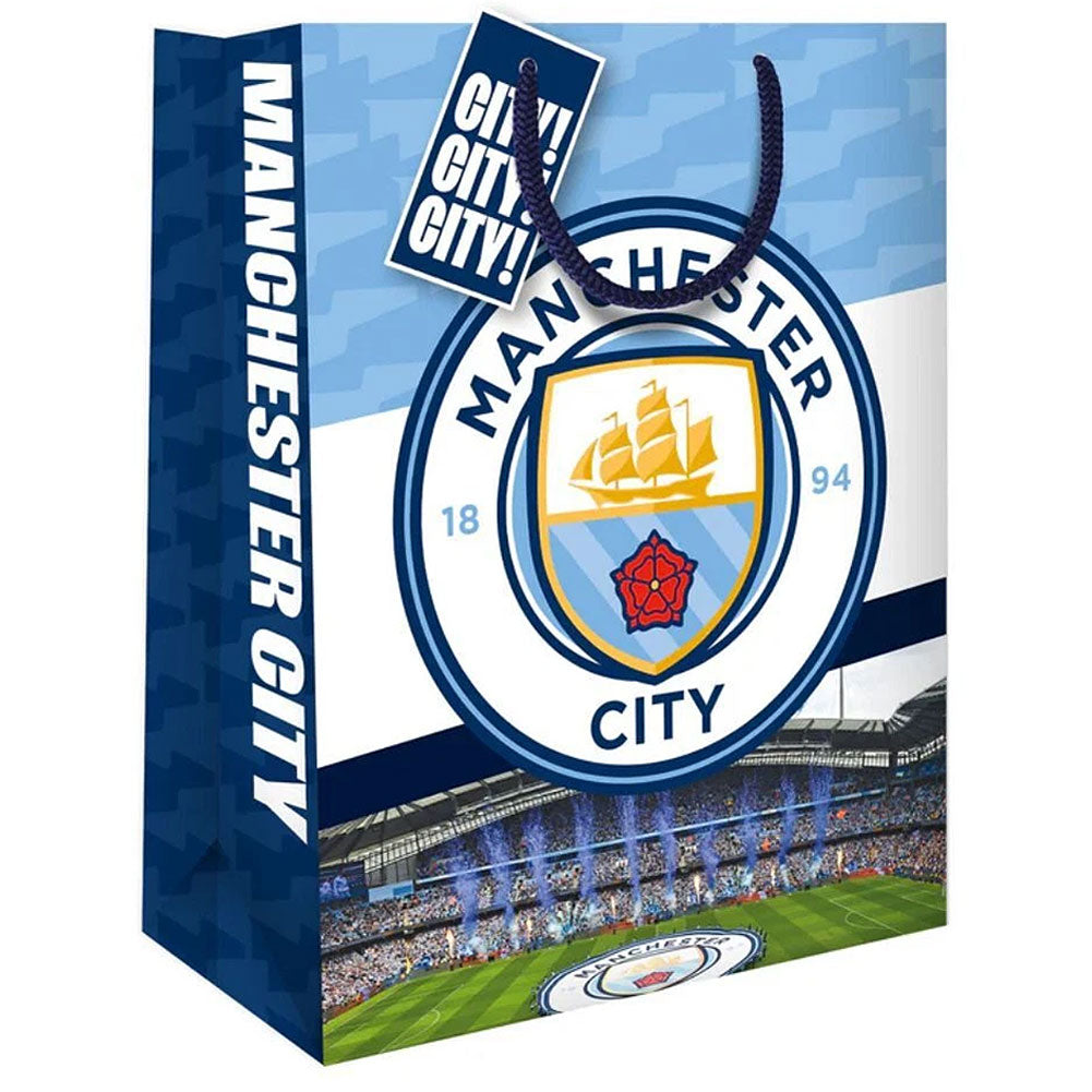 Manchester City Medium Colour Gift Bag