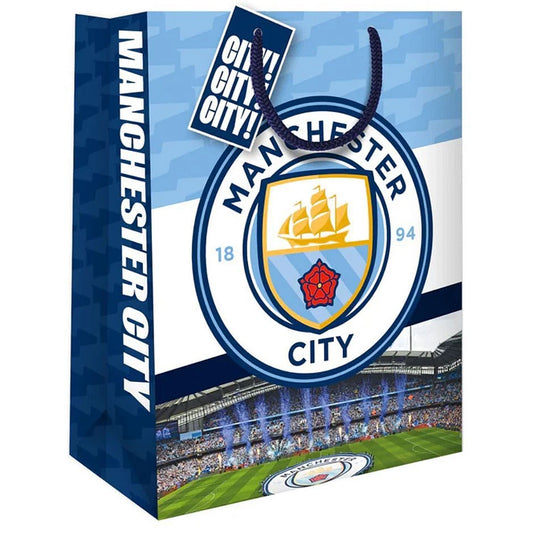 Manchester City Medium Colour Gift Bag