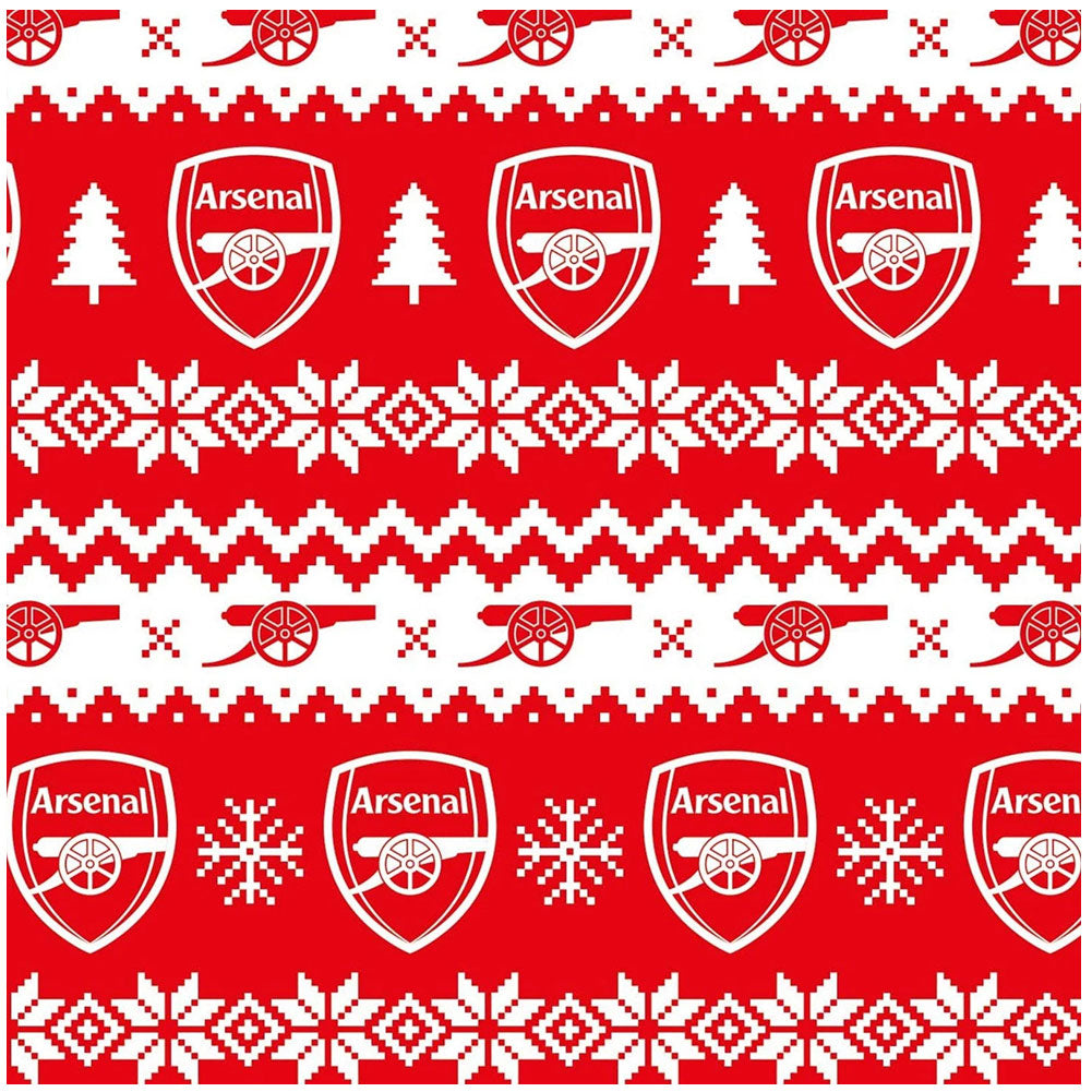 Arsenal Christmas Gift Wrap