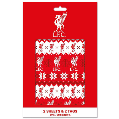 Liverpool FC Christmas Gift Wrap