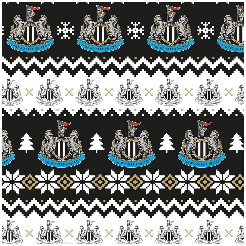 Newcastle United Christmas Gift Wrap