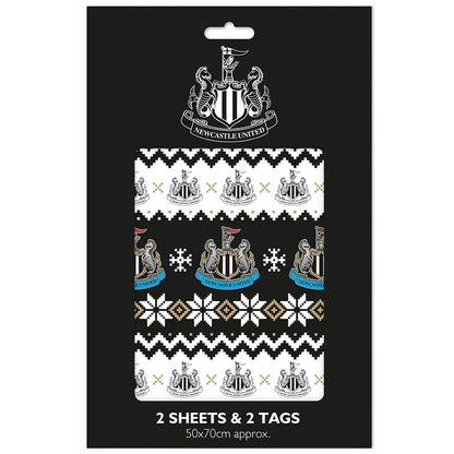 Newcastle United Christmas Gift Wrap