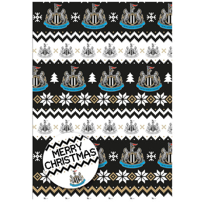 Newcastle United Christmas Wrapping Paper
