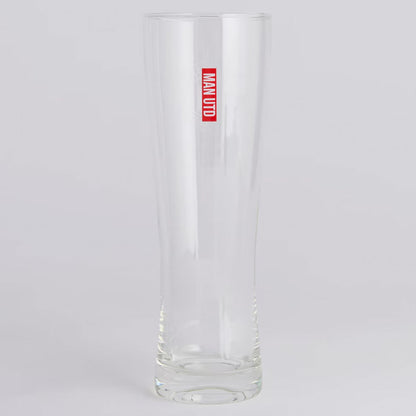 Manchester United Mono Crest Tall Beer Glass