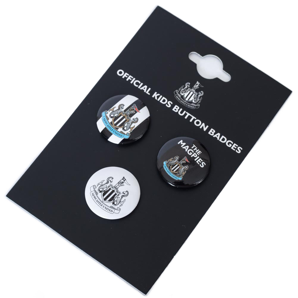 Newcastle United Button Badge Set