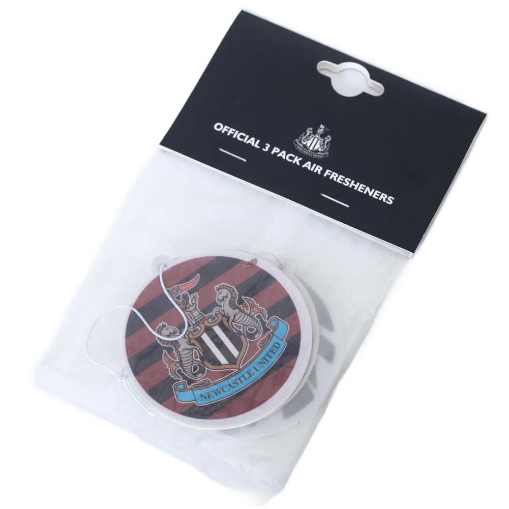 Newcastle United Retro Air Freshener (3 Pack)