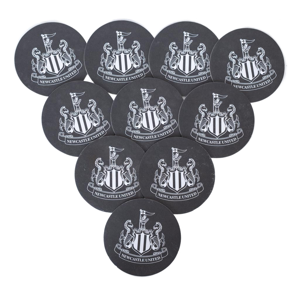 Newcastle United 10 Pack Beer Mat Set