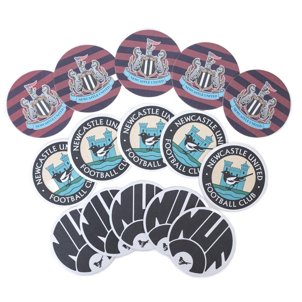 Newcastle United 15 Pack Retro Beer Mat Set