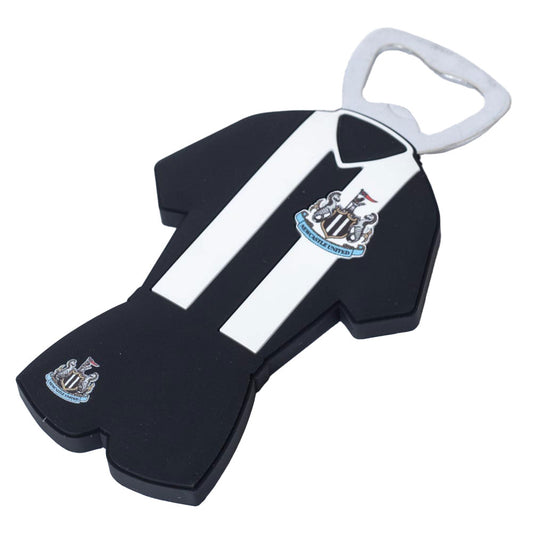 Newcastle United home kit magnetic bottle opener