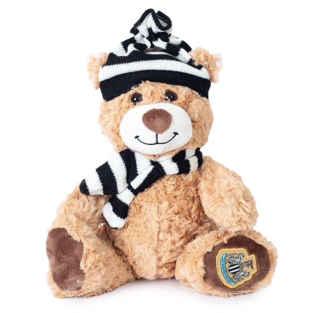 Newcastle United Hat & Scarf Bear