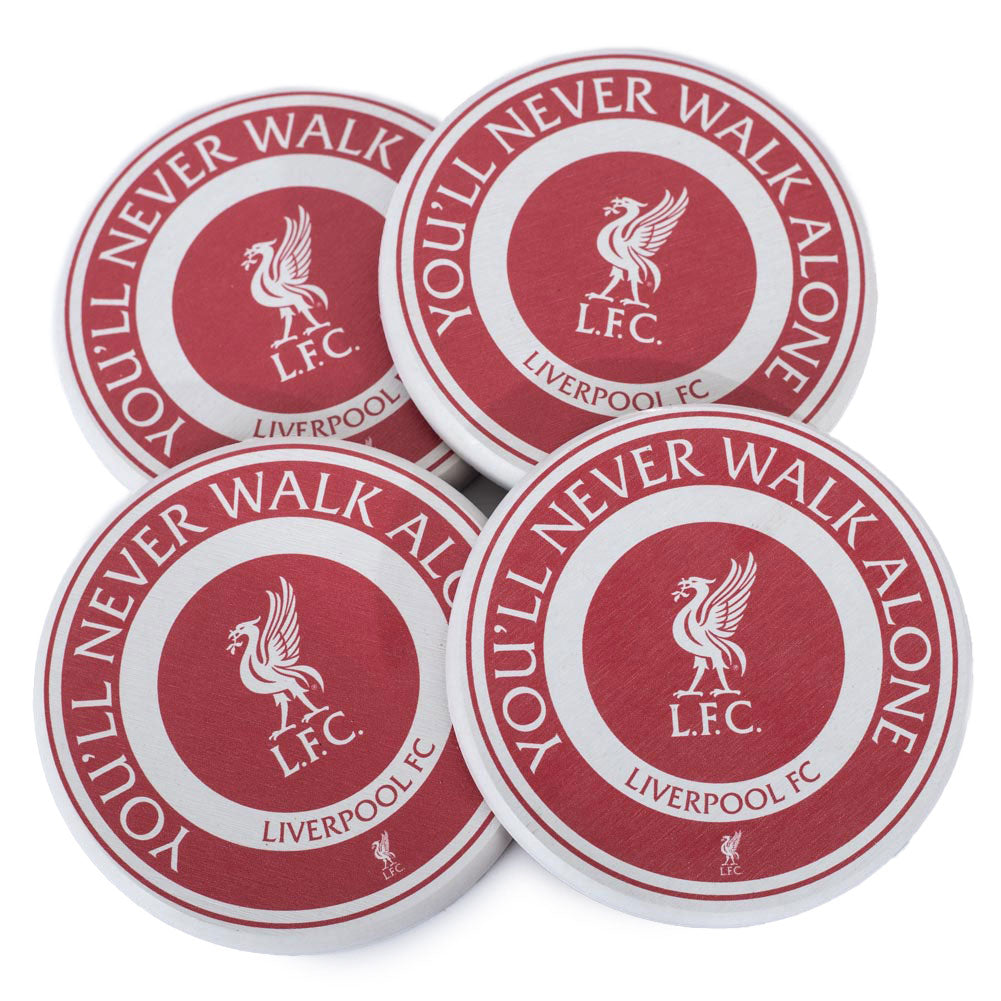 Liverpool FC 4pk Ceramic Coaster Set