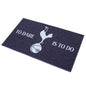 Tottenham Hotspur doormat with white text and logo on a white background