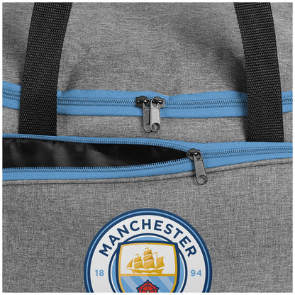 Manchester City FC Heather Grey Holdall