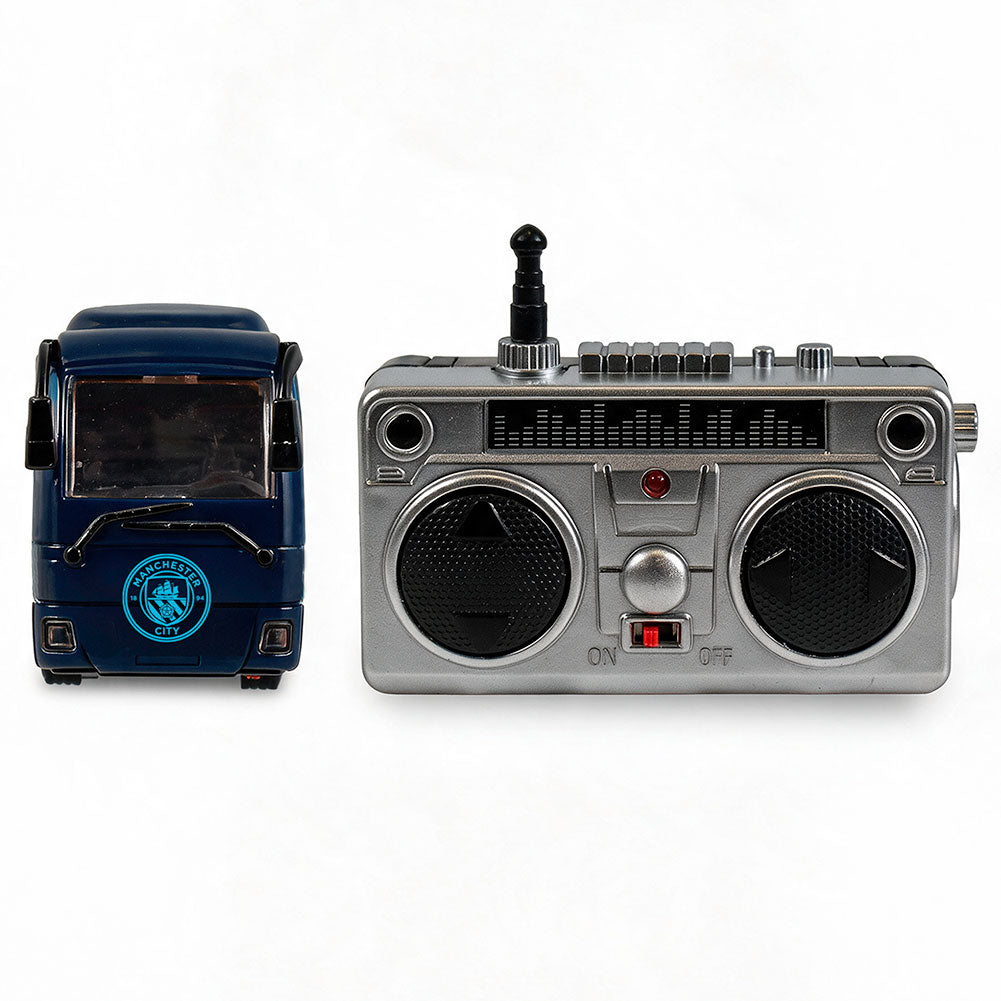 Manchester City FC Radio Control Team Bus in display box