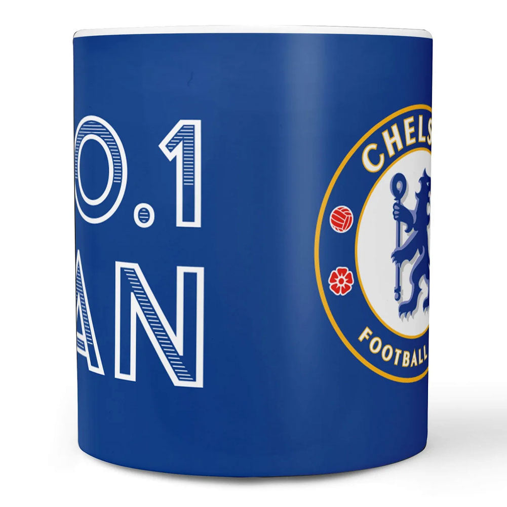 Chelsea FC Number One Fade Mug