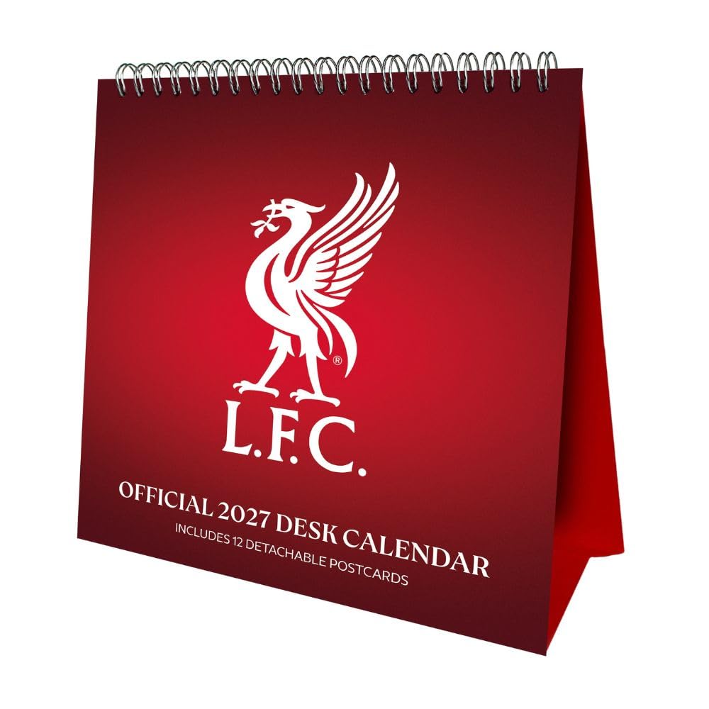 Liverpool FC 2027 Desktop Calendar