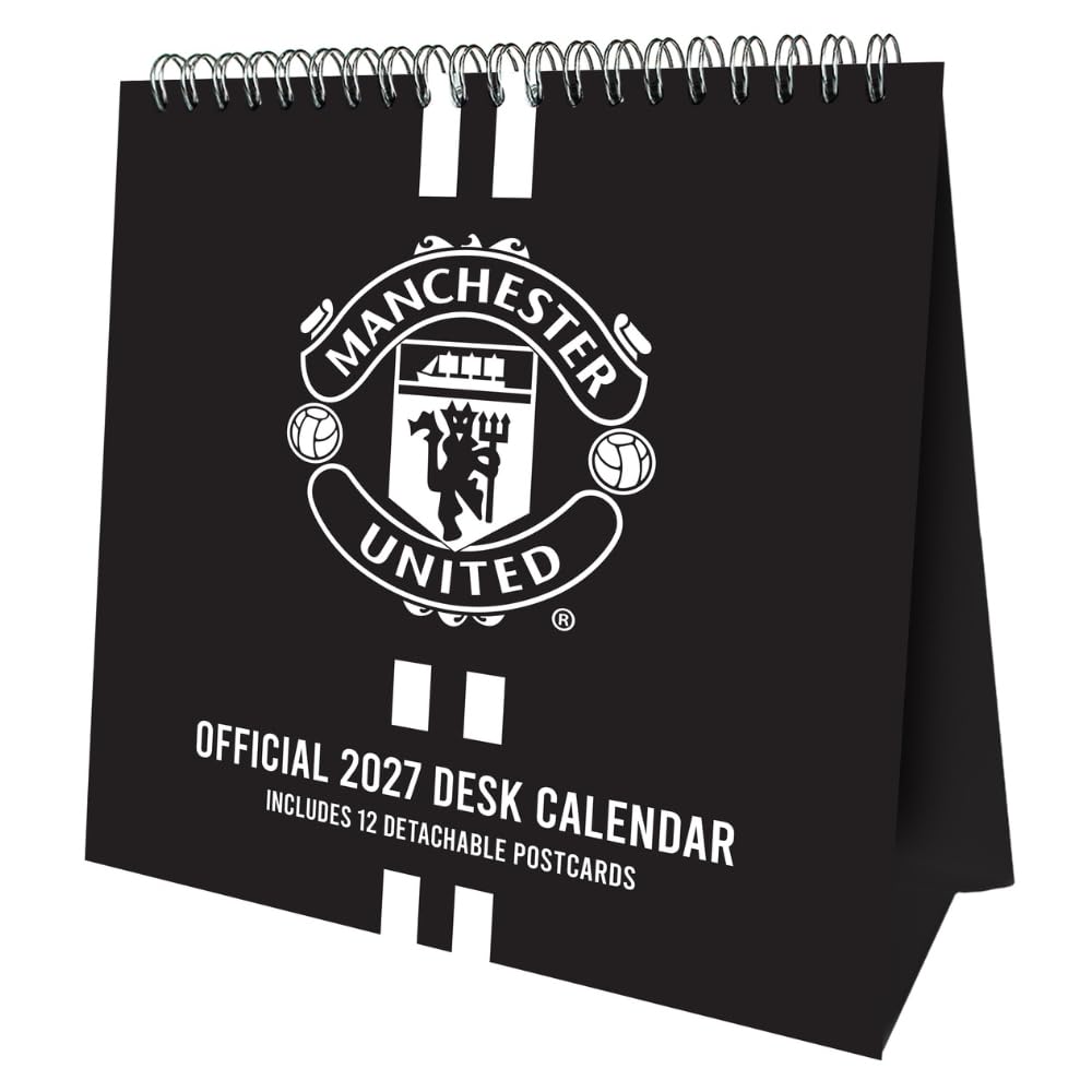 2027 Manchester United Desktop Calendar