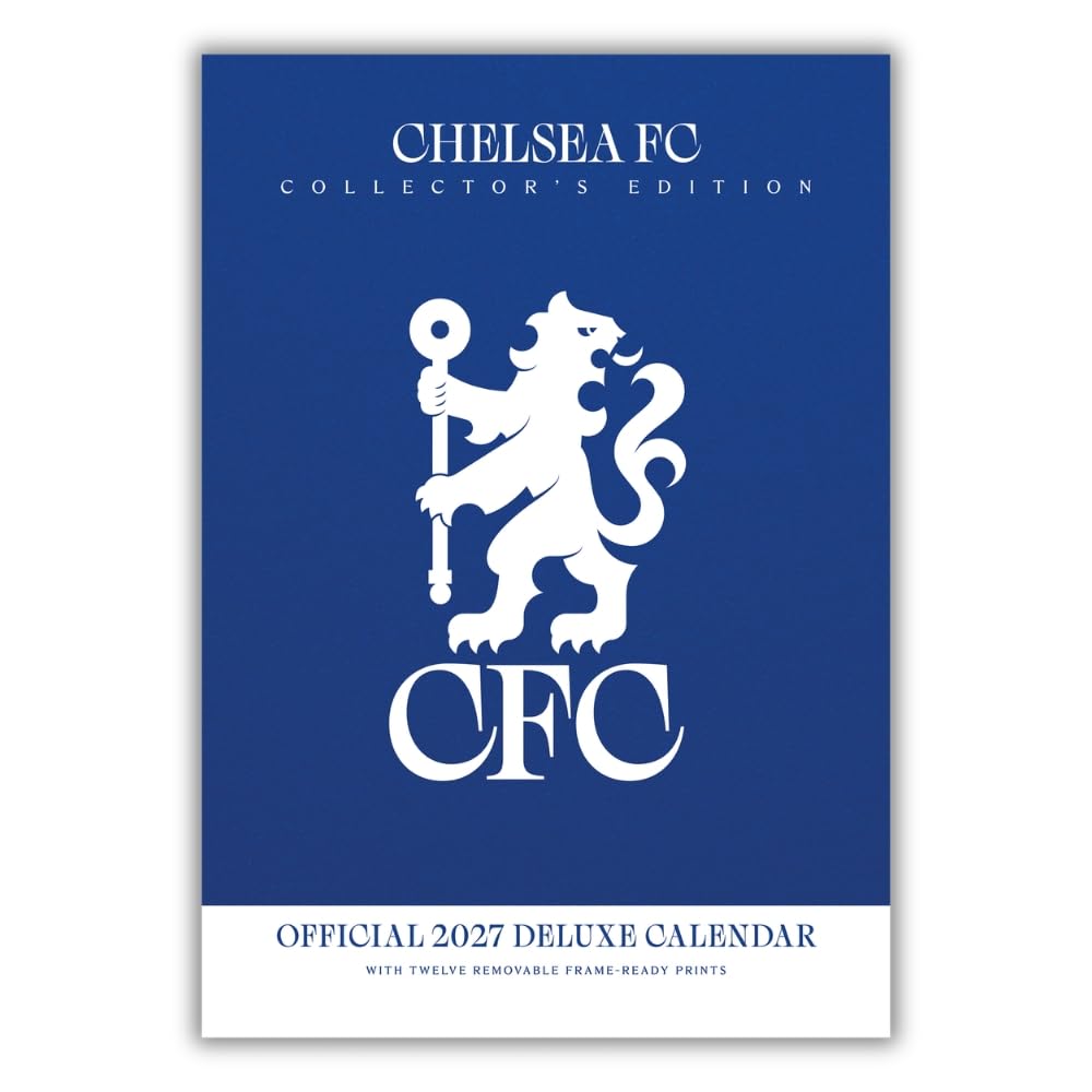 Chelsea FC Deluxe 2027 Calendar