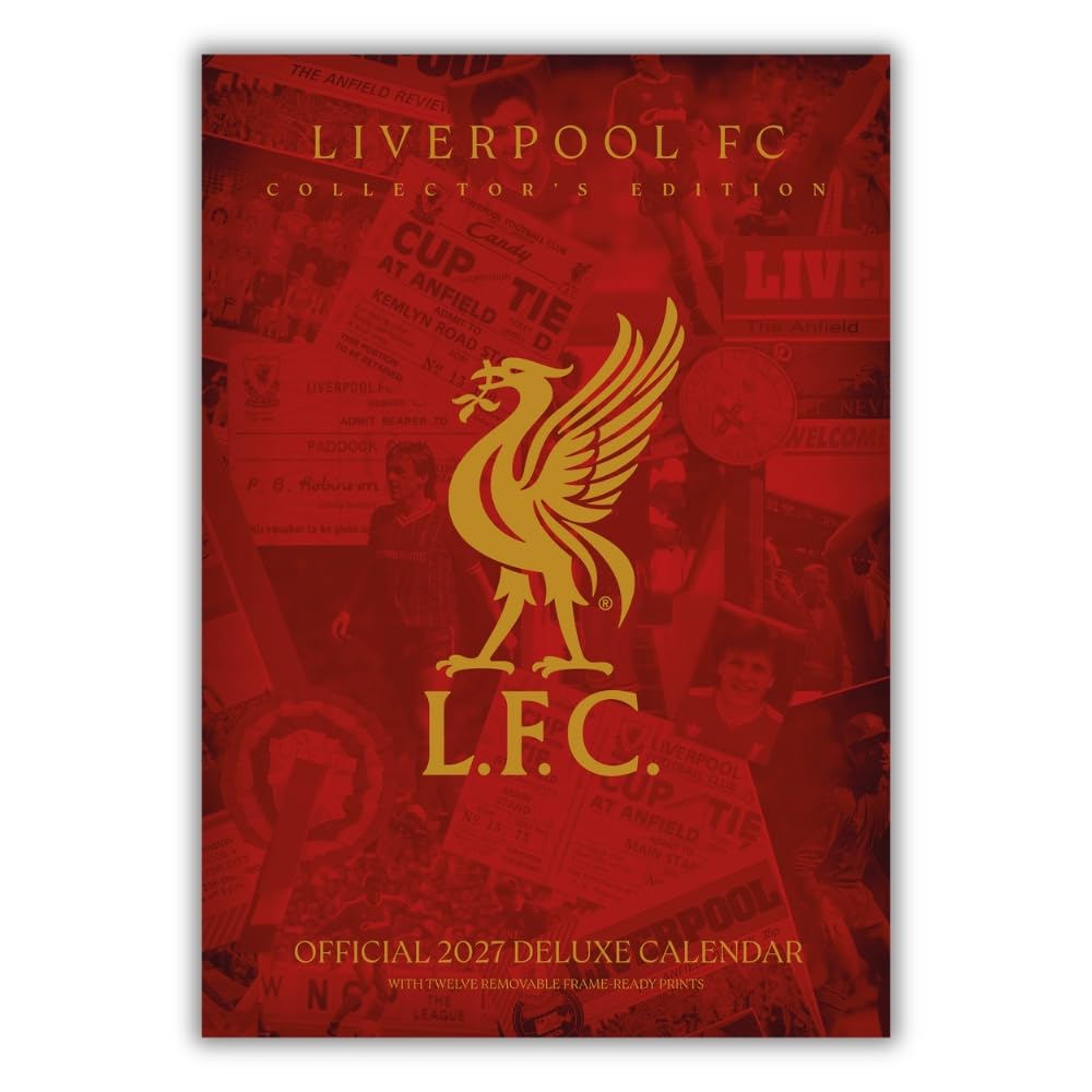 Liverpool FC Deluxe 2027 Calendar